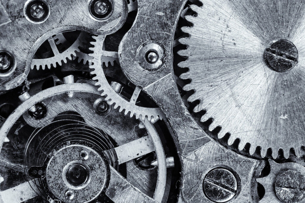 Systemische Führung - Wirkmechanismen Systemische Führung - Zahnräder